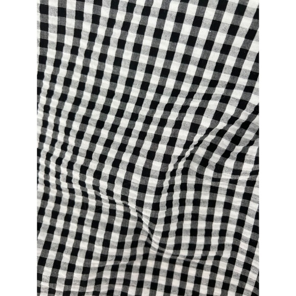 AVENUE Black‎ White Check 3/4 Sleeve Pullover Dress Womens Plus Size 28 - Picture 9 of 9